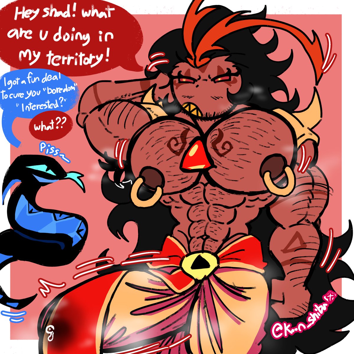 Koonshiba's tweet photo. A normal day for “cookie Beast” #cookiecum #Nsfw #cookierunkingdomfanart #burningmilk #cookieburingspicy #cookieshadowmilk https://t.co/zDu1meraNt