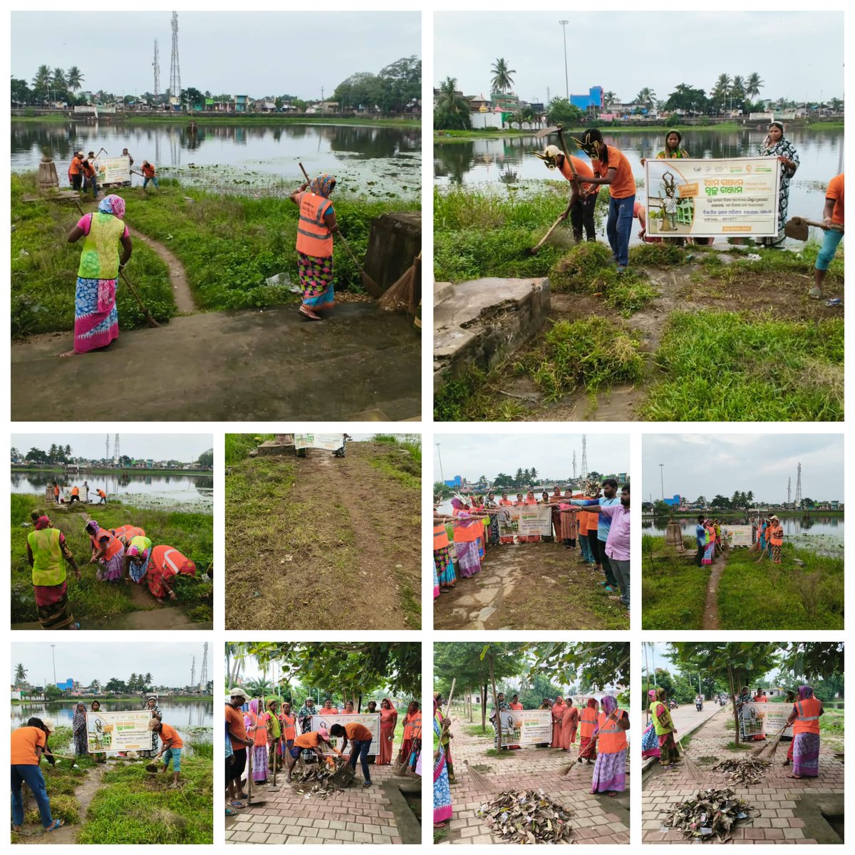 kodalanac's tweet photo. Ama Ganjam Swachh Ganjam – Mission Zero Visibility Plastic Campaign on dt-01-09-2026:The 
Ama Ganjam Swachh Ganjam – Mission Zero Visibility Plastic campaign was successfully conducted at Diwan bandha    premises Ward No.10, KODALA NAC In the Presence of Executive Officer, https://t.co/w8M7ERmhIL