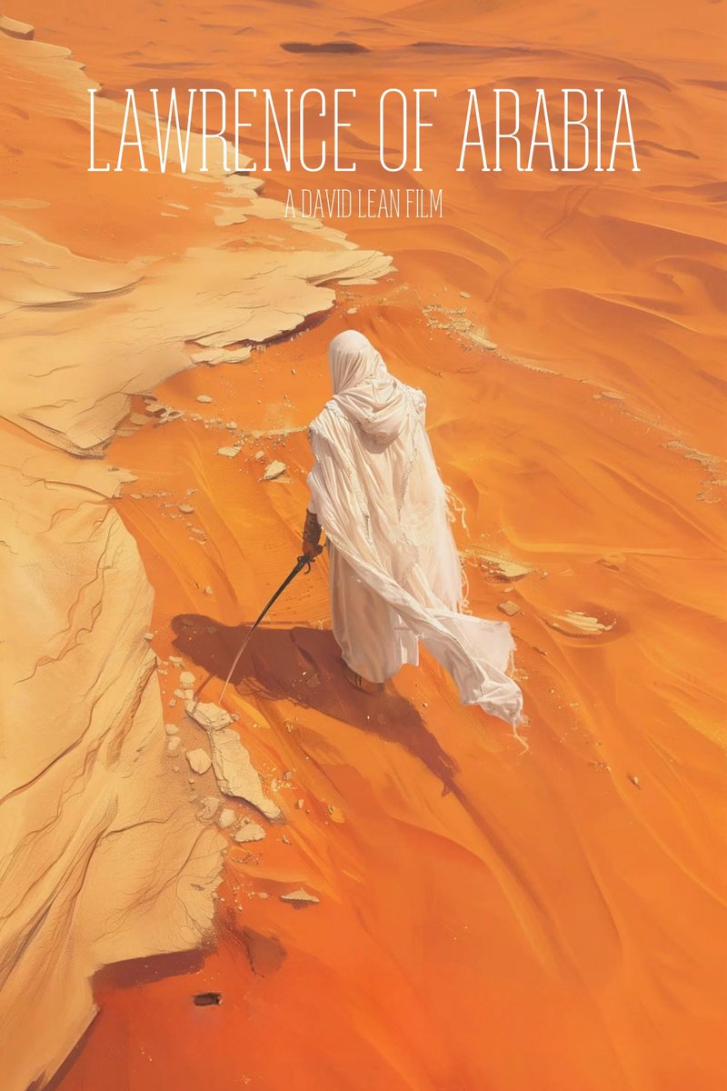 lastloadout7's tweet photo. Lawrence of Arabia (1962) Restored Version 1080p

subs: eng

this is the 216 minute director's cut that was reconstructed under the supervision of the director in the 80s https://t.co/odiGFu5djm