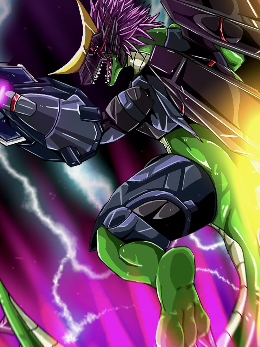 sisikomakenzaki's tweet photo. 「打ち鳴らせ！」
-Monarch Lizamon -
#絵描きさんと繋がりたい
#digimon 
#BEATBREAK https://t.co/obsxMJAvNV