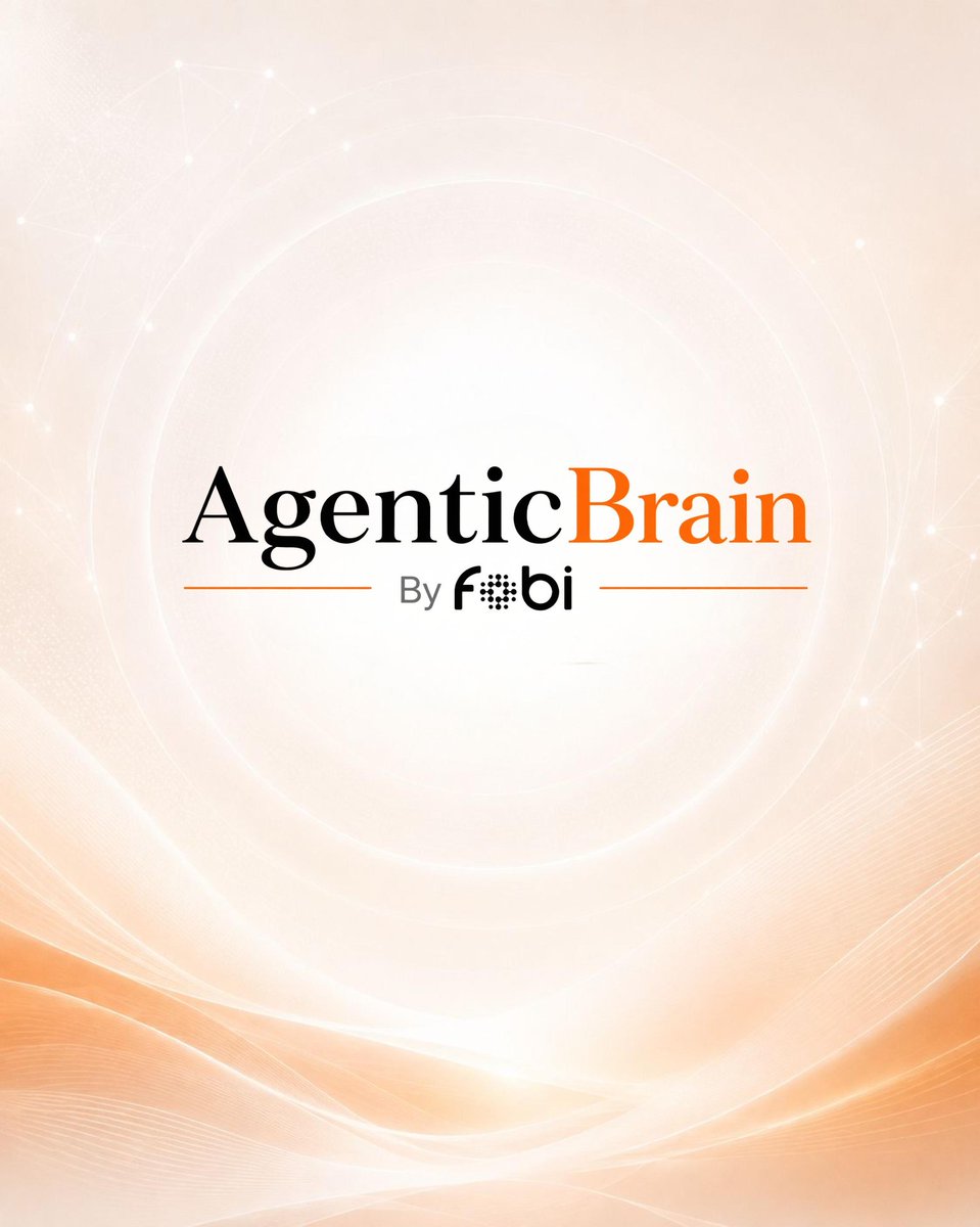 fobi_inc's tweet photo. Today, Fobi AI introduced AgenticBrain.

The interface between businesses and customers is becoming conversation.

No app. No portal. Just ask.

#FobiAI #AgenticBrain #AgenticAI #ConversationalAI #EnterpriseAI https://t.co/fZSnQkULzV