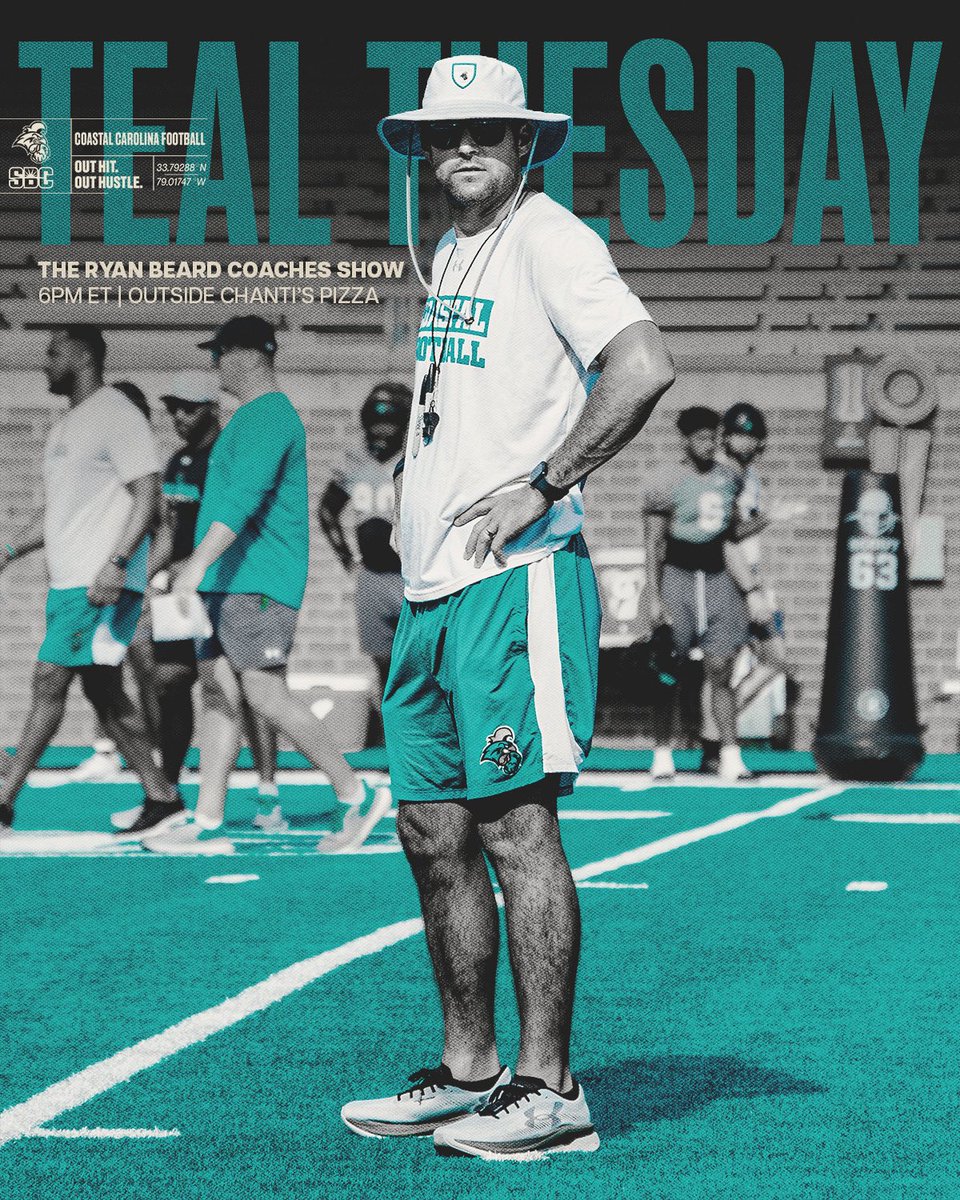 GoCCUsports's tweet photo. It’s Tuesday 👊

You know what to wear and where to be https://t.co/UsE6AgUPUd