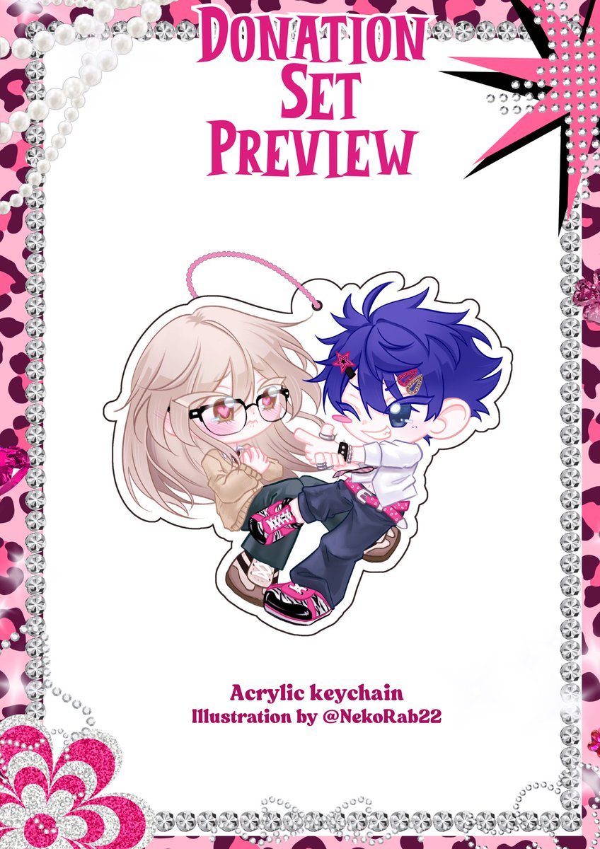 Mikashiki_Cafe_'s tweet photo. ₊‧°𐐪 Donation Set Preview 𐑂°‧₊.

♡ Acrylic keychain 5 cm (1ea)

♡ ราคาเซ็ตละ 329 บาท

รายละเอียดเพิ่มเติมในฟอร์ม🔻
https://t.co/Nq6b5HdUes…

🗓️ Today - 25 Sep. 2026

#LoveAtFirstShot https://t.co/RRiPGyWJoG