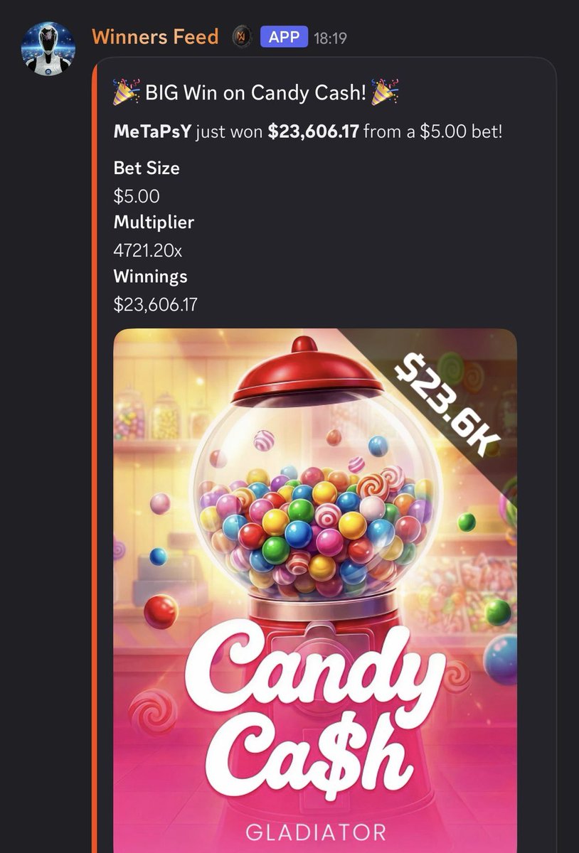 MrketInsider's tweet photo. JUST IN: @MetaWin player turns $5 into over $23,000

After giving away $250k to players yesterday, they have announced their free $1,000 offer is back

Every deposit on https://t.co/qqQu0Urh4q with code X100 is doubled up to $1,000

Comment your username, we’ve got another $250 for 1 of you to spin with as well