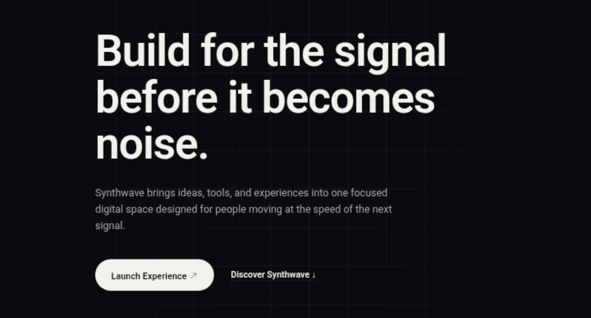 Bryanlemreck's tweet photo. SYNTHWAVE IS LIVE

The signal is open
The experience begins now

Explore. Connect. Move at your own frequency.

WELCOME TO SYNTHWAVE

https://t.co/HHFV5veipE https://t.co/603FBHbhHP