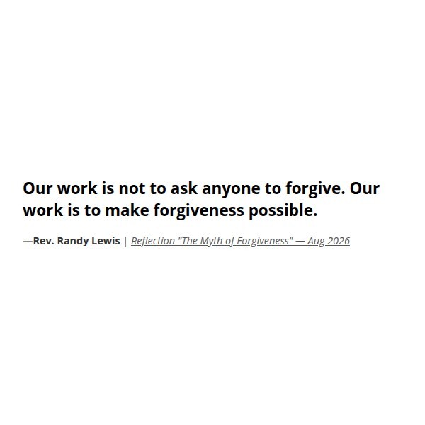 RevRandyLewis's tweet photo. Forgiveness isn’t a request—it’s a path we open together. May we each become the hands that make that possibility real today.
https://t.co/n1xoj06C2j
#ForgivenessJourney #CommunityHealing #TogetherWeHeal #MakeItPossible https://t.co/mR3Vfji6fj