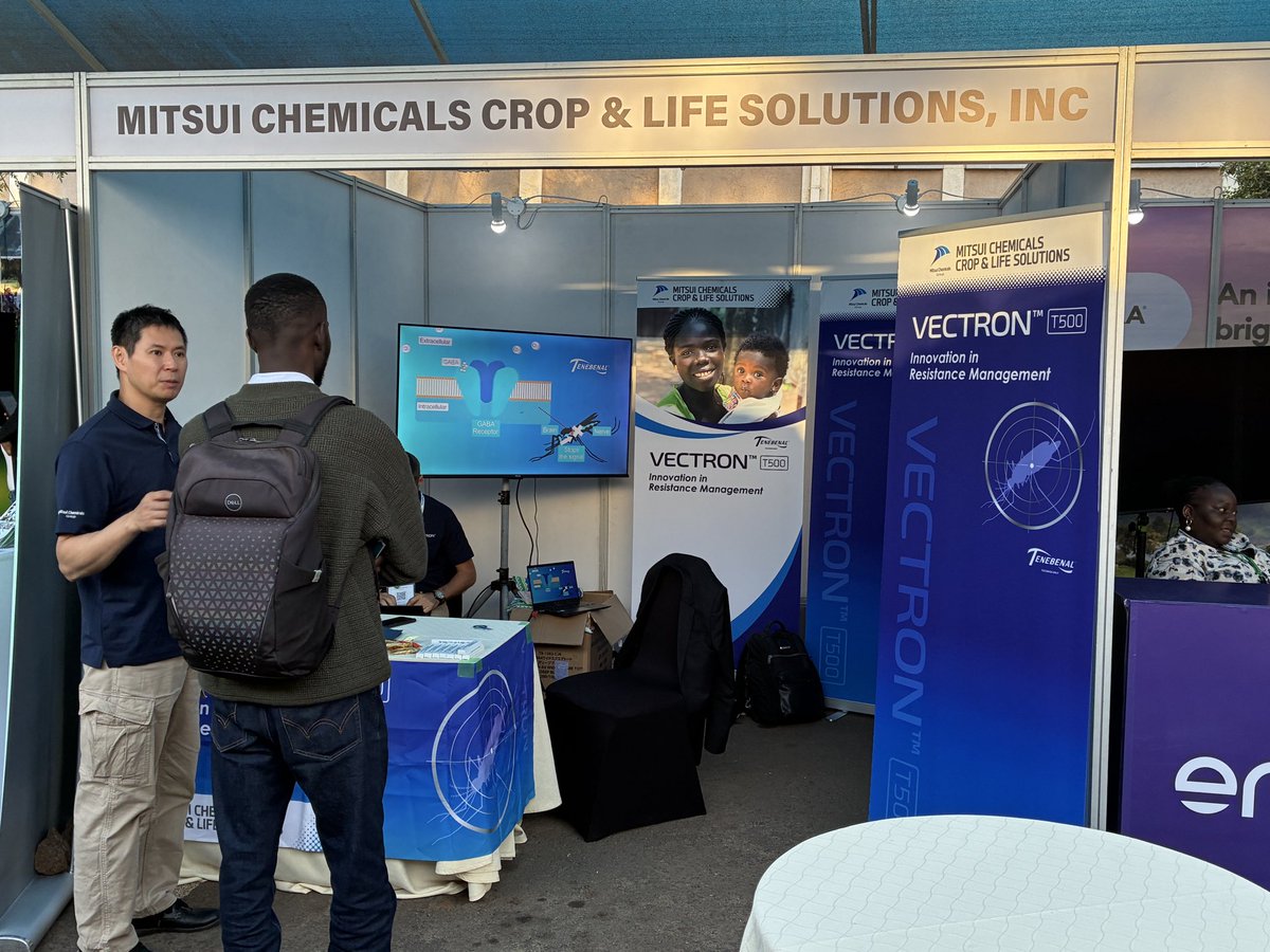 MCCLS_VECTRON's tweet photo. Excited to be at the PAMCA Kenya Chapter 2026 Annual Meeting!🇰🇪

Thank you to everyone who visited our booth today. We’re giving away VECTRON notebooks, pens, and Japanese sweets, so be sure to stop by and say hello tomorrow as well!😊

#PAMCA #VECTRON #VectorControl https://t.co/rpvHBzbJ2I