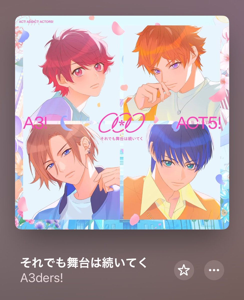 A3_hal_lots10v3's tweet photo. エモい🌸🌻🍁❄️ https://t.co/FPgU54SKkc