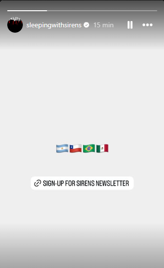 swsbrasil's tweet photo. ⚠️🚨 ATENÇÃO ISSO NÃO É UM TREINAMENTO! 🚨⚠️

SLEEPING WITH SIRENS NO BRASIL É REAL! https://t.co/1hZDX5ei3X
