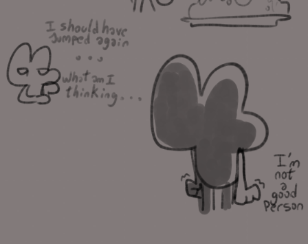 Sylveam2's tweet photo. //TPOT 25 SPOILERS//
.
.
.
.
.
Depressed Four
#bfdi #tpot #tpot25 https://t.co/yLKaBWLb7T