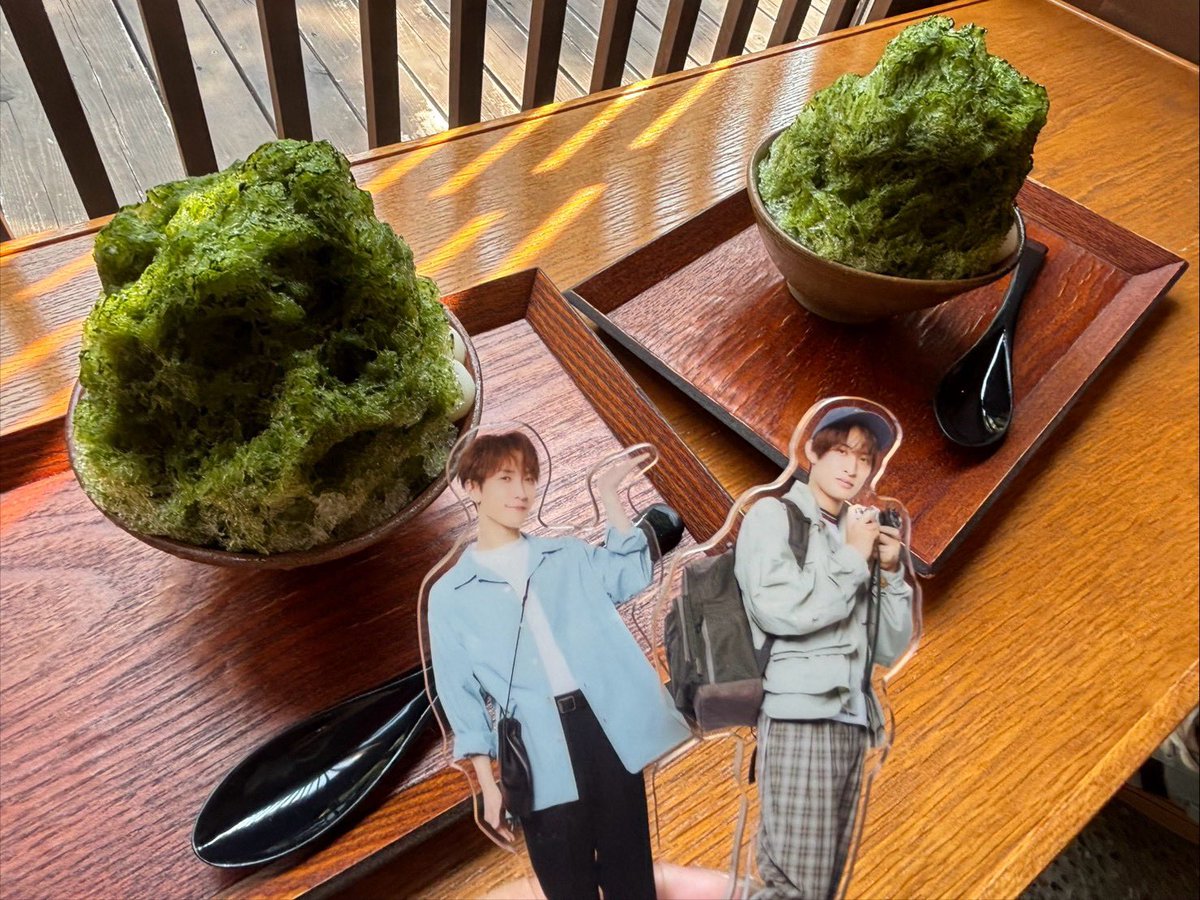 mki_mk21's tweet photo. そのあとは、、かき氷🍧🧡

こちらはちゃんとこーじくんのお席で食べれて、、
かき氷もめちゃくちゃおいしかったです🥹🧡🧡 https://t.co/LCxEW1O0j0
