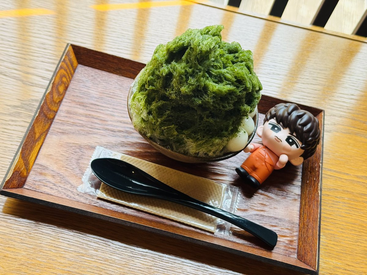 mki_mk21's tweet photo. そのあとは、、かき氷🍧🧡

こちらはちゃんとこーじくんのお席で食べれて、、
かき氷もめちゃくちゃおいしかったです🥹🧡🧡 https://t.co/LCxEW1O0j0