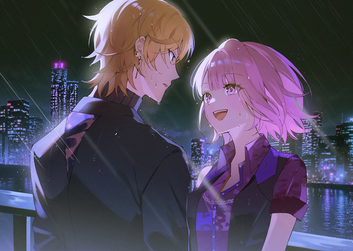 MeruSs22's tweet photo. #prsk_FA
絶望の雨すらにっこり笑って。 https://t.co/ULdTlv7w6R