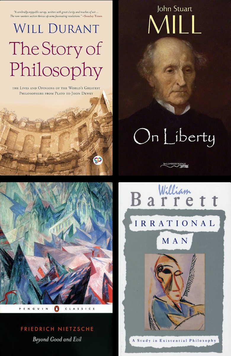 BookNoteApp's tweet photo. books that could replace a philosophy degree: https://t.co/ZHGdUnSeC6