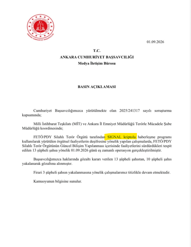 merkezavrupa's tweet photo. @Mertbiriii Eğer Signal kullanmak suç ise (tabi ki değil) ilk olarak Bilal Erdoğan'ı almaları gerekiyor. :)

 https://t.co/W1FE4fOUm7