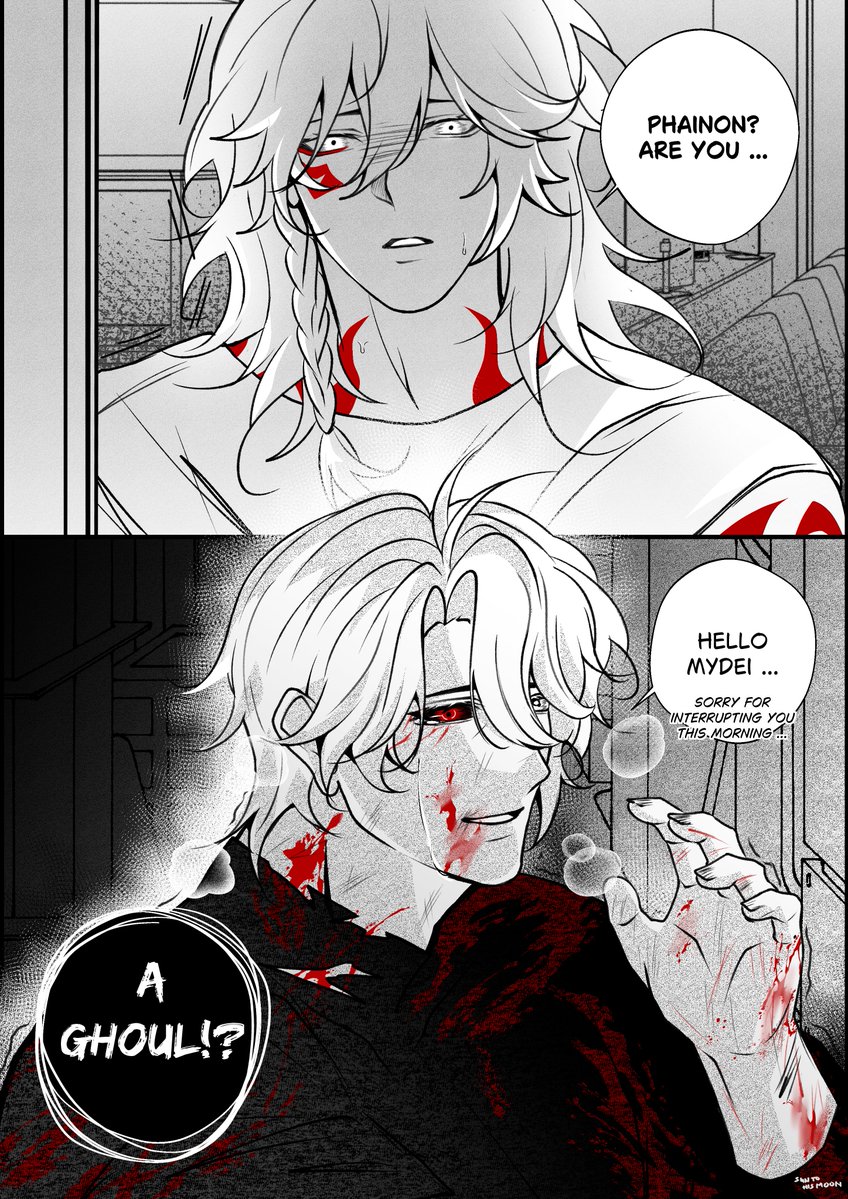 sun_to_his_moon's tweet photo. Truth (1/?)
#phaidei tokyo ghoul!au https://t.co/ShvFJnrijn