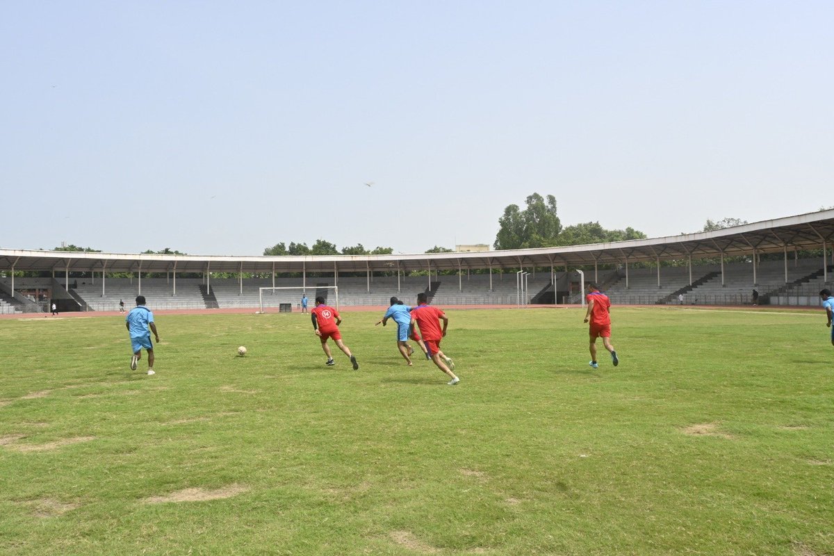 194RAF's tweet photo. 🏆*National Sports Day         Events-2026*
#194 RAF 🇮🇳

28 Aug : Tug-of-War          &amp; Football ⚽

29 Aug : Athletics Meet 🏃

30 Aug : Cricket 🏏

promoting fitness, teamwork, camaraderie &amp; the fighting spirit of the force 💪🇮🇳
#CRPF
#FitIndia
#Sports https://t.co/Q3O1jIMDeq
