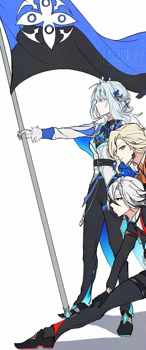 kamineko114514's tweet photo. 四分割🕴️使用人服ファデュイ🐑
#harbinger https://t.co/APELRehhYC