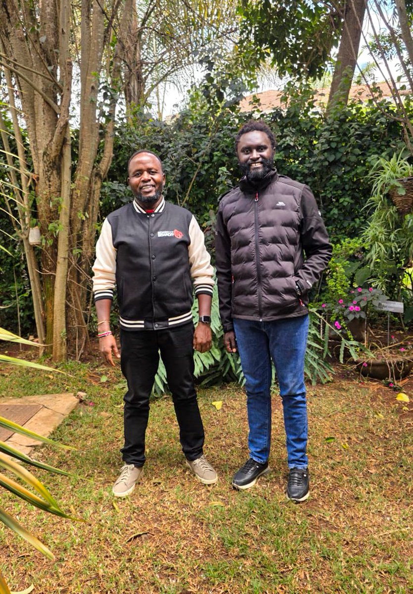 GeorgeNatembeya's tweet photo. With Nyandarua @methumuhia for a productive discussion on national unity, good governance, and inter-regional collaboration. https://t.co/imnMhboTtC