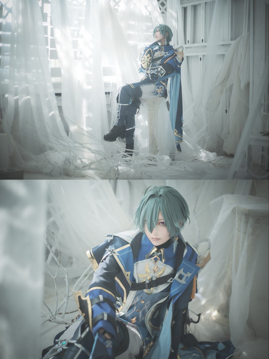 Muge_Mugen's tweet photo. ⌘ <⚠︎𝑐𝑜𝑠𝑝𝑙𝑎𝑦 > ⌘

 原神 - Genshin Impact -
  ローエン(Lohen)

.
⁂photo : @cicada_shika 
⁂studio : @fill_miyagi https://t.co/CeSVrEle8E