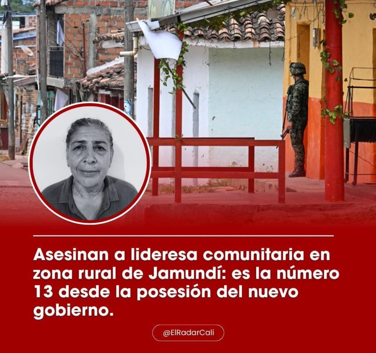 gener_usuga's tweet photo. Ya son 13 lideres sociales asesinados en menos de un mes. https://t.co/VDR4uC5cyq