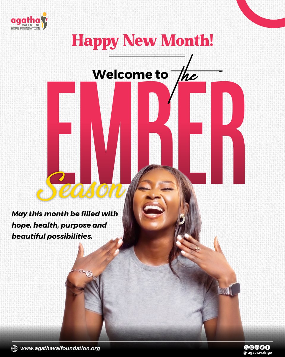 agathavalngo's tweet photo. Welcome to September! 💃🏾

As we step into the Ember months, may this season bring you moments that remind you that good things are still possible.

Happy New Month from all of us at AVHF! ❤️

#happynewmonth #september #emberseason Fabio Vieira Ceejay Caicedo Zubimendi https://t.co/2dtjtDfZe9
