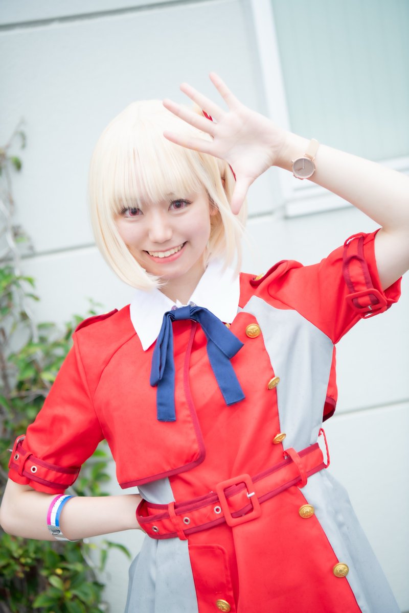try999621's tweet photo. R8.8/16 C108 Day2
リコリスリコイル/千束・たきな
Model
たきな→ヒジリさん @hiziri_biology 
千束→ご友人さん

お似合いなお二人でした。撮影させていただいたきありがとうございました！
#c108_cos https://t.co/azNkOrluzz