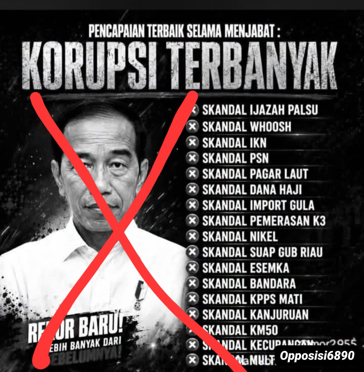 jazduduk's tweet photo. @MasBRO_back Prof bego ,indonesia ga sesempit pikiran lu...apa  bedanya gupron dan gibran??? Pfofesor dodol https://t.co/sfdycbAfd1