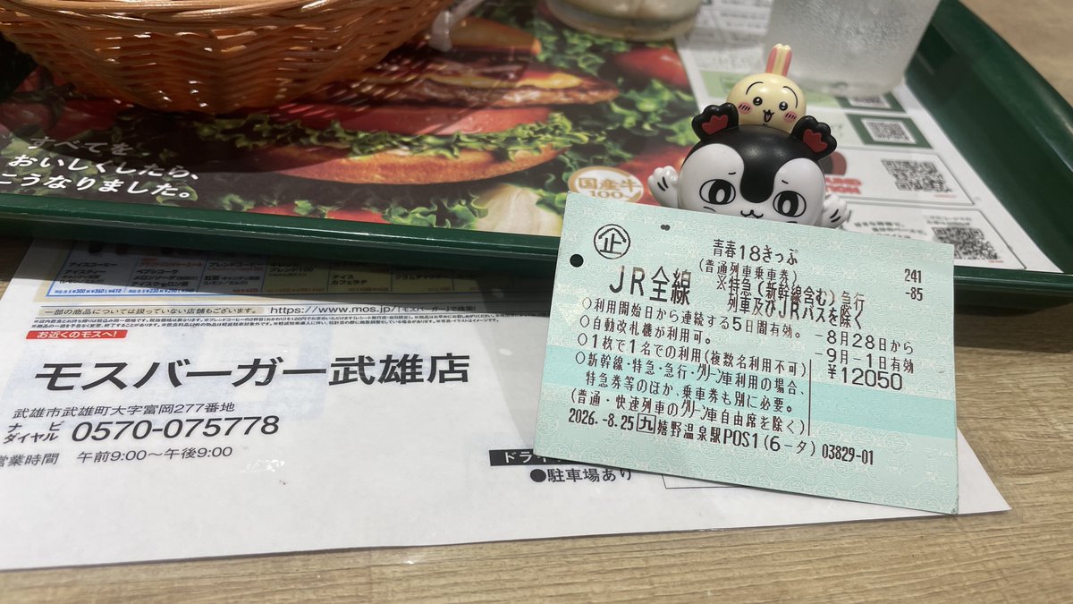 esakaida's tweet photo. わくわく青春18きっぷの旅
〜𝓯𝓲𝓷〜
とても楽しかったです！
お会い頂けた皆様へ圧倒的感謝っ、、！🙏 https://t.co/lufENNTppH