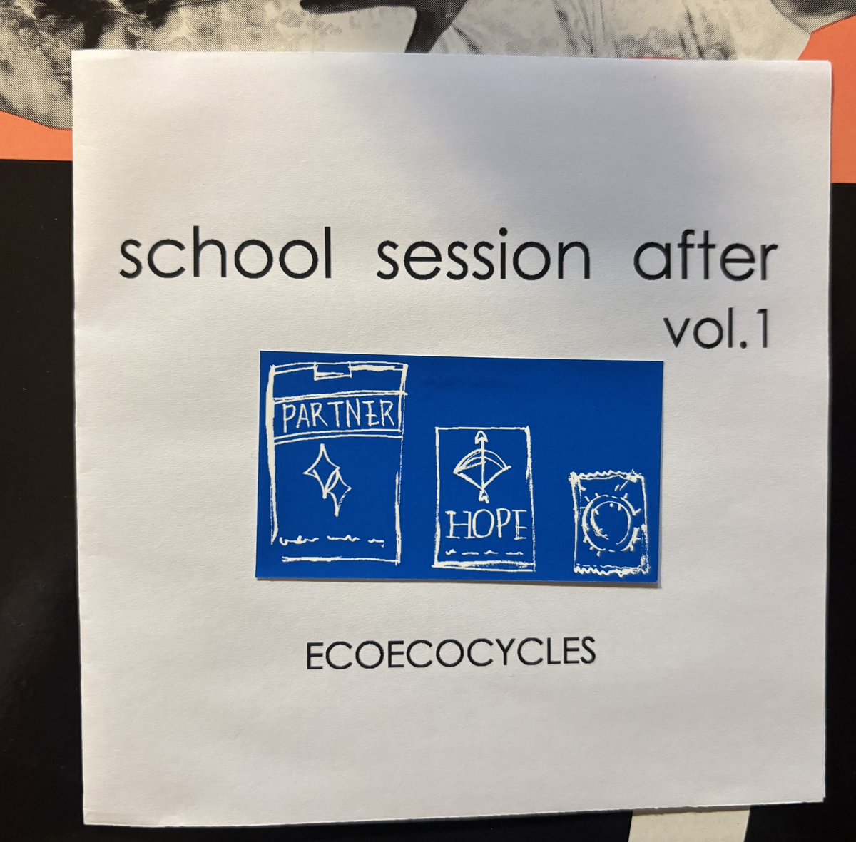 ecoecocycles's tweet photo. eco eco cycles 2010ころのCDR作ジャケット。 https://t.co/74G4FoExcP