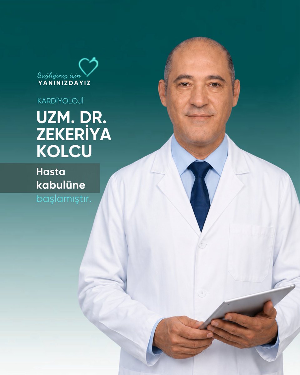 RamiHastane's tweet photo. Sağlığınız için yanınızdayız💙

Hastanemiz Kardiyoloji Bölümü’nde Uzm. Dr. Zekeriya Kolcu hasta kabulüne başlamıştır.

Kalp ve damar sağlığının korunması, kardiyolojik hastalıkların değerlendirilmesi, tanı ve takip süreçlerinde uzman hekimimizle hizmetinizdeyiz.

Randevu ve detaylı bilgi için hastanemizle iletişime geçebilirsiniz.

#kardiyoloji #kalpsağlığı #kardiyolog #sağlık #istanbul