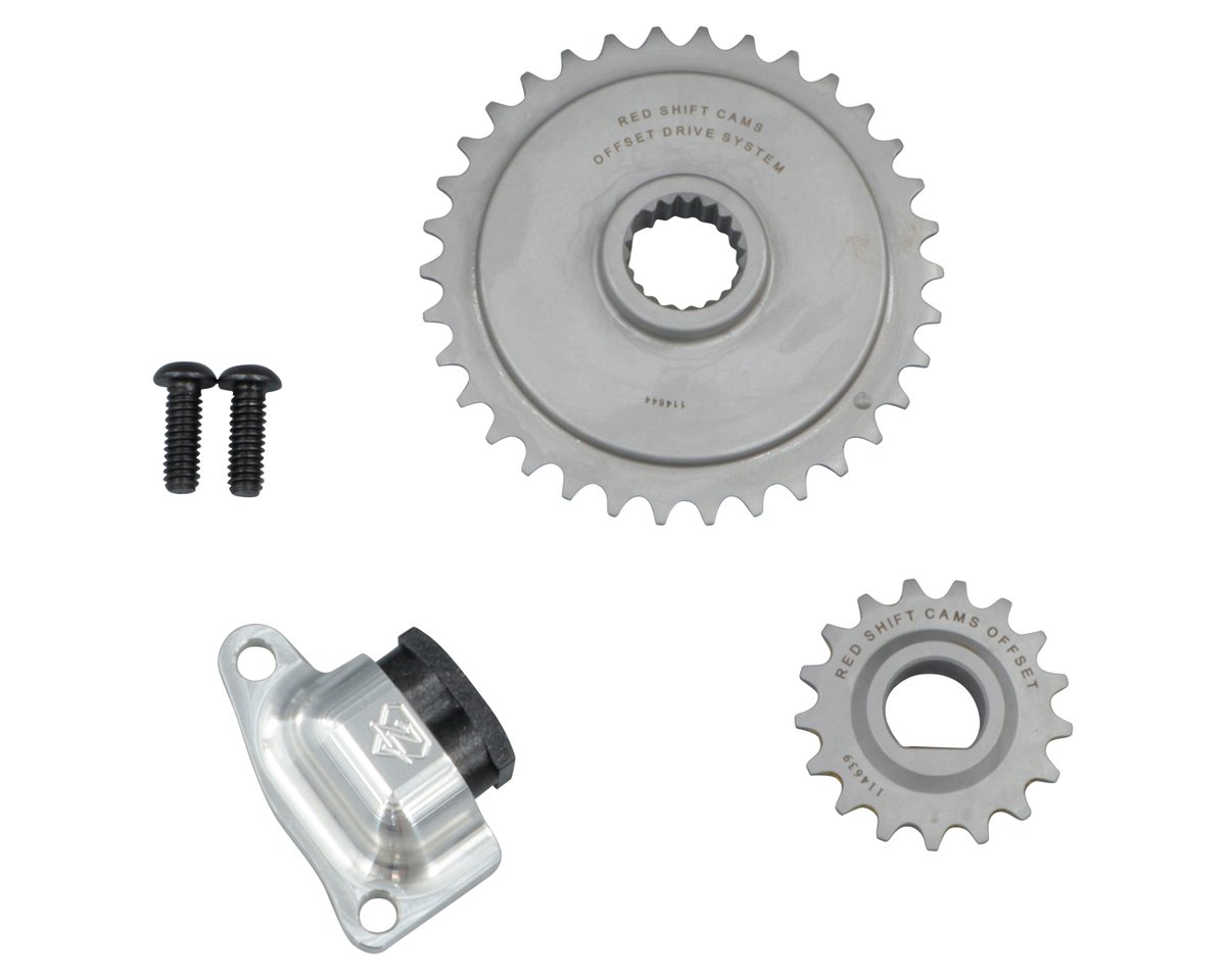 KerryTredwiv's tweet photo. The M8 solution is here: Dual-Piston Cam Chain Tensioner. Product 041261 is designed for M8 models. Its offset gear precisely centers the chain on the tensioner shoe, while the dual-piston design eliminates instability caused by the stock https://t.co/931eawqRix
