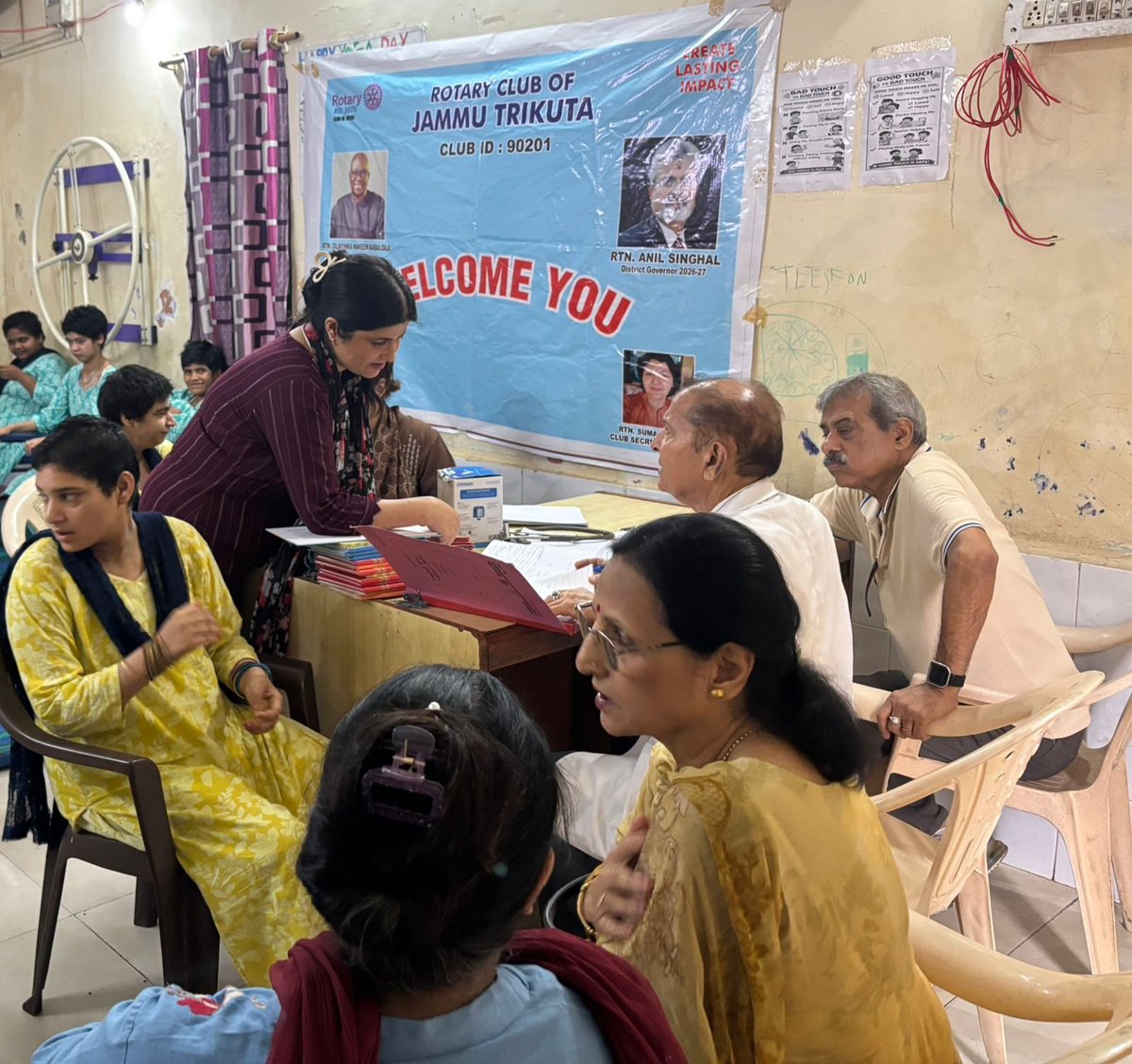 DswoJammu's tweet photo. Today, Muskan Home, Channi Rama, Jammu, organised a Free Orthopaedic &amp; Dental Medical Camp with the support of Rotary Club Jammu. Inmates were examined by doctors and provided free medicines and follow-up consultations. A plantation drive was also held on the premises. https://t.co/1q7kTCbTXT