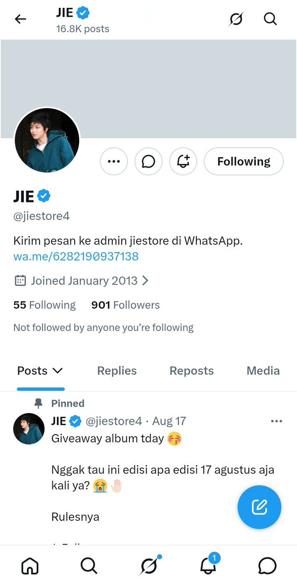 oce4na's tweet photo. @jiestore4 Done ka jiejieee https://t.co/67LFJYAib7