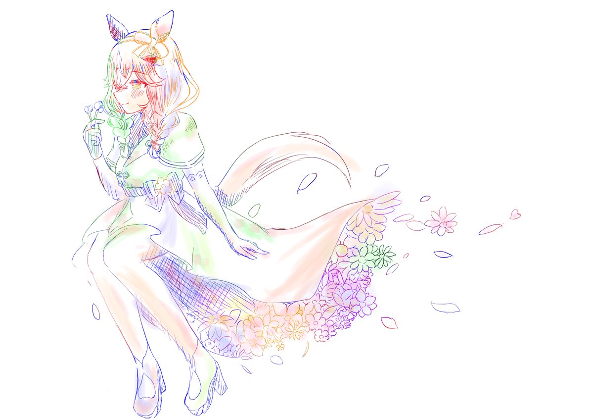 C_omon_n's tweet photo. #今月描いた絵を晒そうㅤ
(先月...)
ウマだらけですねえ https://t.co/DkbdEN2pf5