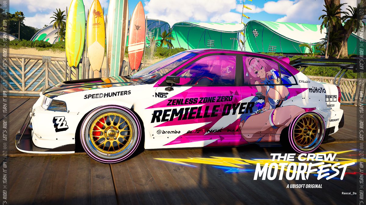 ITASHA_PSN's tweet photo. ザクルーモーターフェス痛車作ったのだ(*‘ω‘ *)
#ゼンゼロ
#レミエール・ダン
#痛車
#ザクルーモーターフェス https://t.co/JuKyXKoTmg