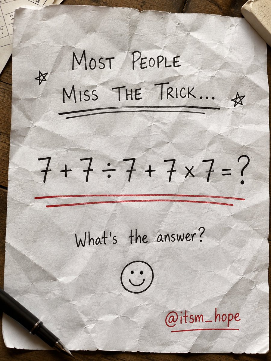 itsm_hope's tweet photo. 99.9% will fail...

Only 10 Sec is left to find the answer https://t.co/qbuIMFkpWc