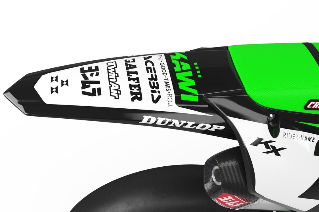 LoriaWhichfi's tweet photo. Upgrade your Kawasaki KX450F or KX250F with custom graphic kits made from durable gloss vinyl. Enjoy full coverage and personalization—perfect for street or off-road riders ready to stand out. https://t.co/PFvHbtQVU2