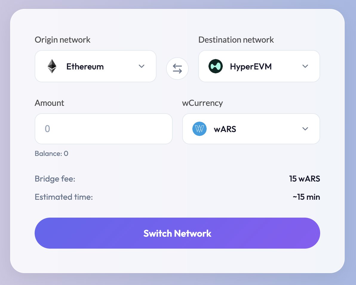 ripiohq's tweet photo. You can now bridge wARS and base:0xd76f5faf6888e24d9f04bf92a0c8b921fe4390e0 to HyperEVM from our official bridge! https://t.co/nI21IjTmrH