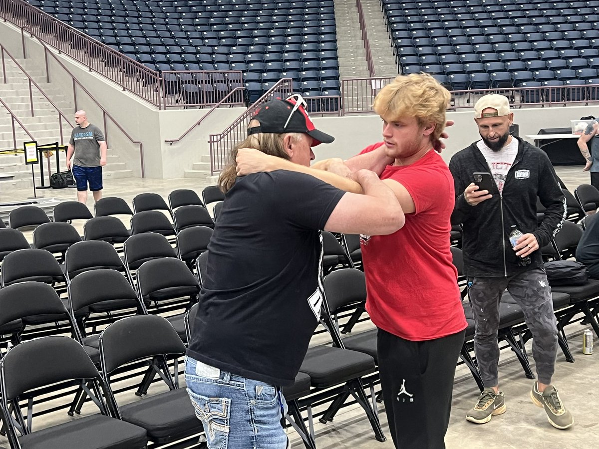 The_BigLG's tweet photo. Cade's First Match: Becoming CJ Gallows (Remix) https://t.co/ZO1Lr6f0g3 via @YouTube We documented @CJGallows first match back back on 2/6/26….He’s come along way already, check out day 1… #TheRemix @MachineGunKA https://t.co/ubHuR1UOL2