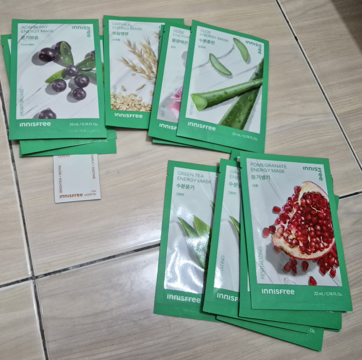 racunceline's tweet photo. SHEETMASK INNISFREE BUY 10 GET 10.  Kalo dihitung satuan nya itu dibawah 10k😅, gas belii, mumpung murcee
https://t.co/ofoHaXik37 https://t.co/LZSuTK7YJl