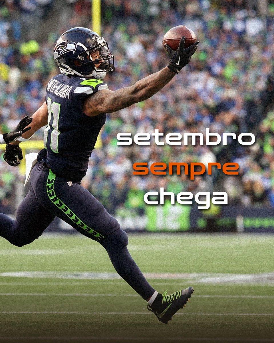 11ajarda's tweet photo. As vezes demora, as vezes passa rápido, mas a realidade é só uma...

É mês de NFL. 🧡 https://t.co/GkDGSyoqXs