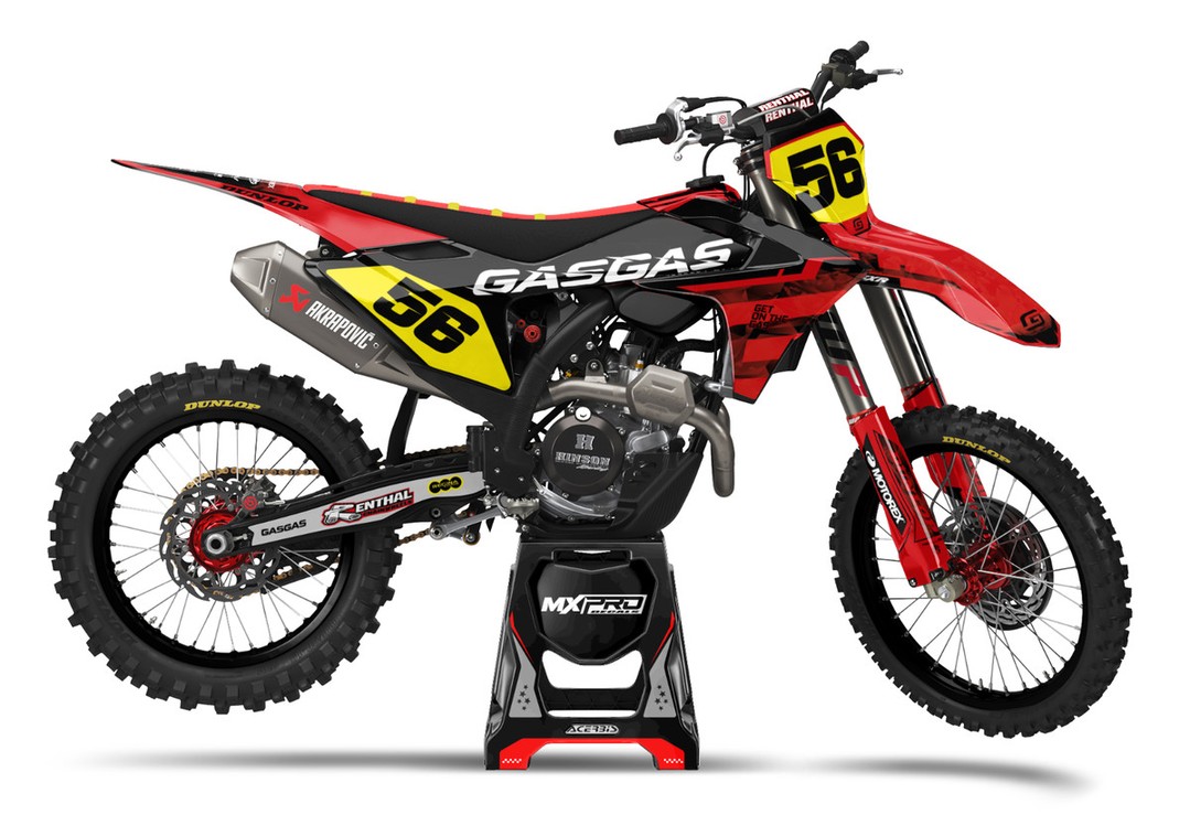 PatsyStuczmpd's tweet photo. Upgrade your GasGas motorcycle with custom graphic kits. Glossy vinyl, heavy-duty adhesive, and a perfect fit for 2024/2025 models. Personalize it with your race number and name for a truly unique ride! https://t.co/VYqgiaOA6y