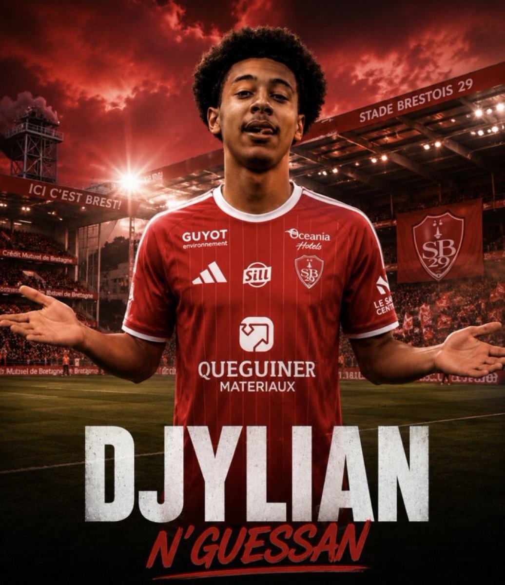 AnfieldSector's tweet photo. [🚨] Confirmed: Djylian N’Guessan is on the verge of joining Brest. He will sign for Liverpool before being loaned to Brest immediately afterwards.

[@Santi_J_FM] #LFC https://t.co/xejqNA2tOC