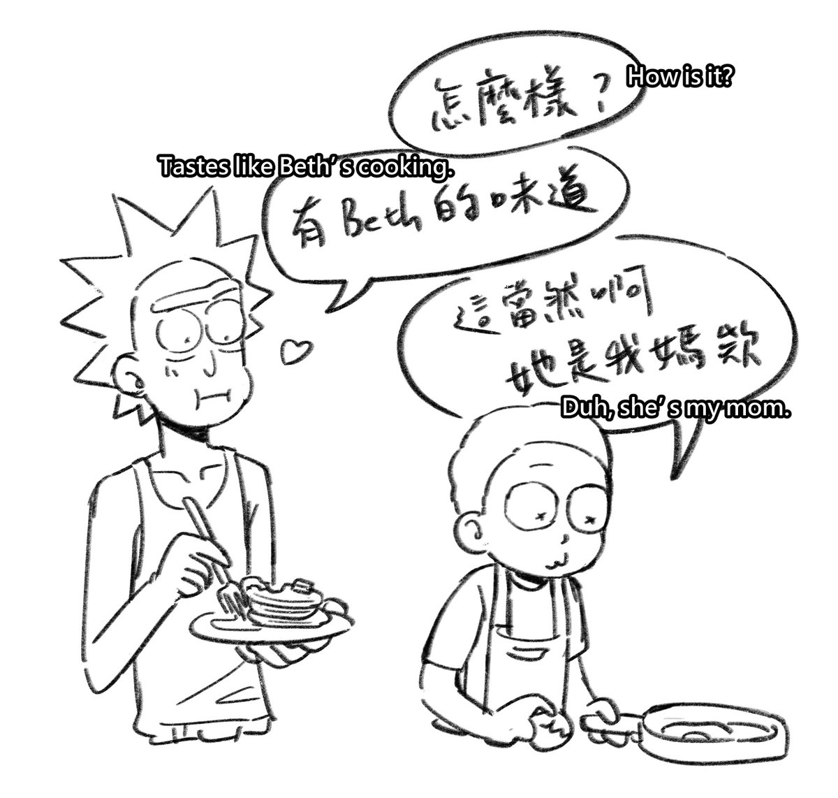 blackjester_'s tweet photo. #rickorty
cooking time🥳 https://t.co/wmBn6nQ7Xl