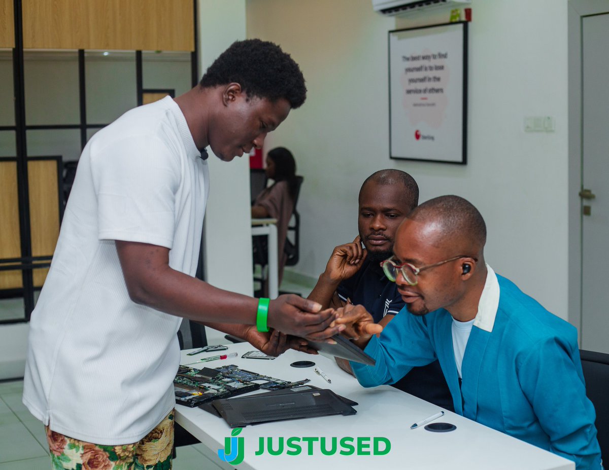 JustusedTech's tweet photo. ✨ New month, new energy!
At Just Used Tech, the Circular Tech Bootcamp is in full swing.
Our participants are learning, collaborating, and building practical skills to repair, refurbish, and give tech a second life.
#HappyNewMonth #CircularTechBootcamp #JustUsedTech https://t.co/fMIFpYfa3Z