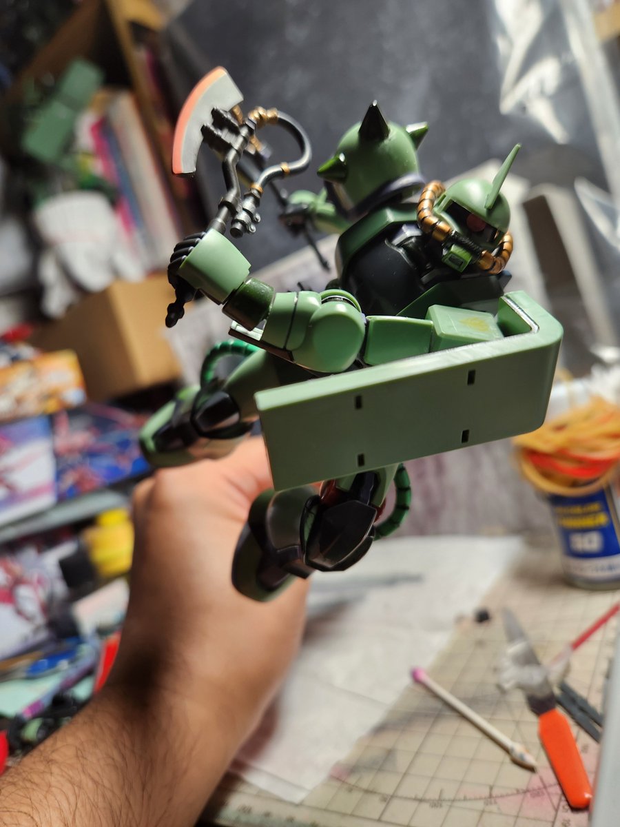 YujiHome24h's tweet photo. 白兵戦に飛び道具など不要‼️
ただ切り刻むのみ‼️
#ガンプラ
#ガンプラ好きな人と繋がりたい https://t.co/4SNBPmQhFD