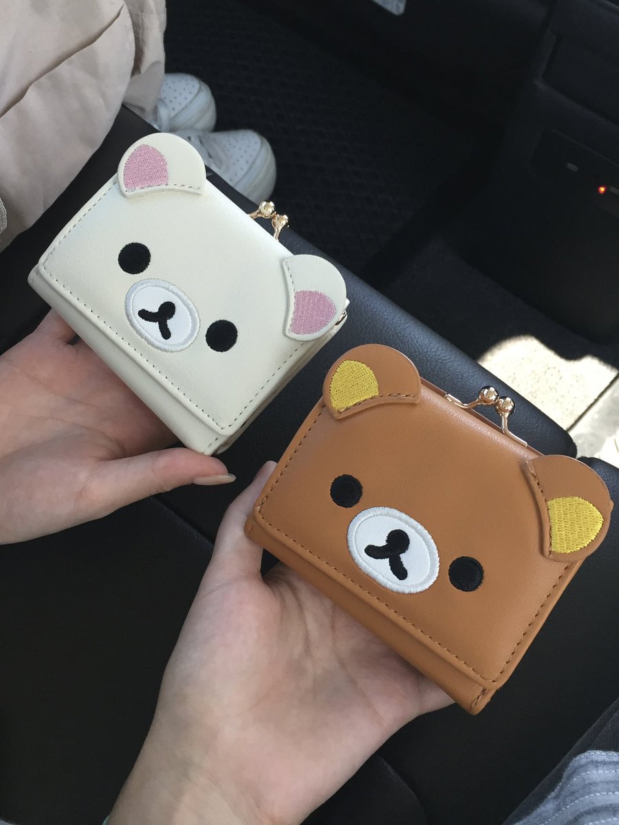 rha04z's tweet photo. 일본에서 지갑 잃어버리고….
리락쿠마 지갑을 새로 샀어요 https://t.co/JWWKaPW0sh