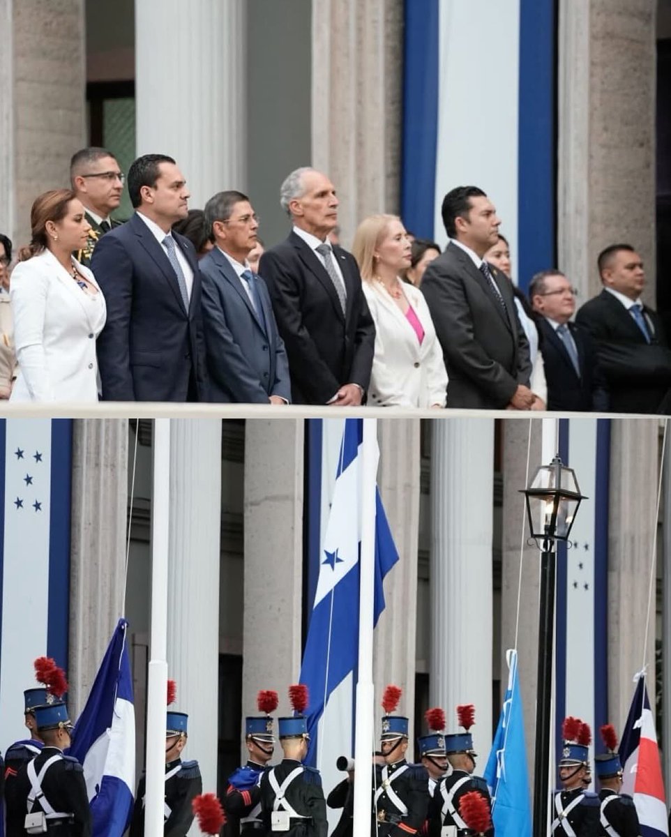 TommyZambranoM's tweet photo. 🇭🇳 Con orgullo y profundo amor por Honduras, participé junto al presidente de la República, @TitoAsfuraPHN , en la solemne izada de nuestra Bandera Nacional en Casa Presidencial.

Hoy honramos nuestro máximo símbolo patrio y reafirmamos el compromiso de seguir trabajando unidos por una Honduras de paz, progreso y oportunidades para todos.

¡Que viva nuestra Bandera Nacional! 
¡Que viva Honduras!