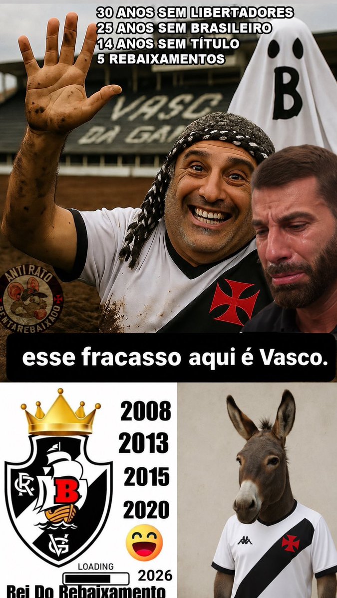 OSeuterroFla's tweet photo. @futebol_info O ego do vascaíno é maior que o clube que eles torcem! https://t.co/USYfr9uOK7